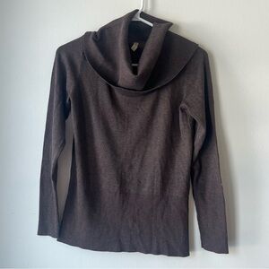 Soya Concept cowl neck sweater ribbed, soft small winter casual